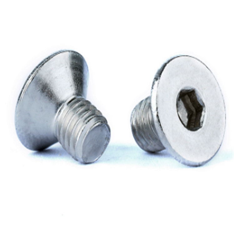 M2 itinaas countersunk ulo hex maliit na precision tablet PC screw