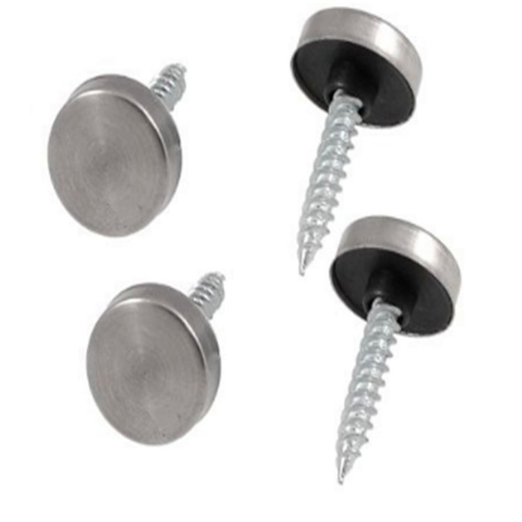 Hindi kinakalawang na asero 316 14mm 16mm flat head cup cover mirror screw