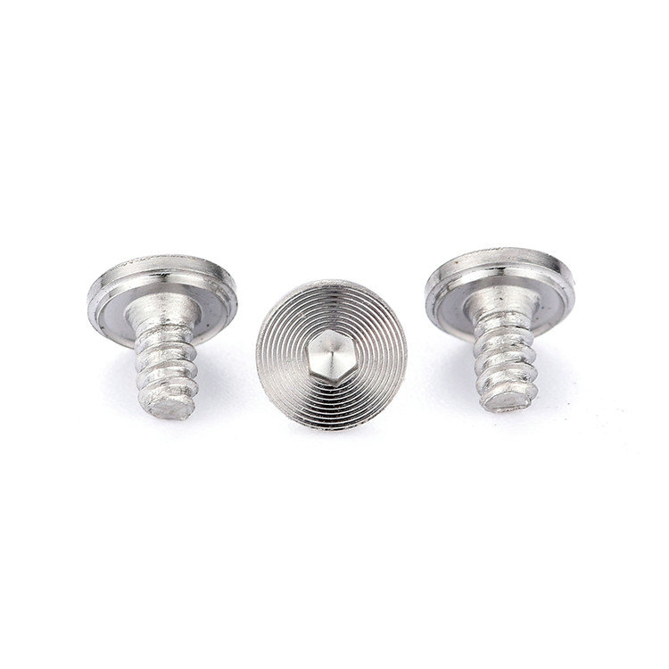 Hindi kinakalawang na asero stain brushed hexagon socket flat head micro self tapping screw