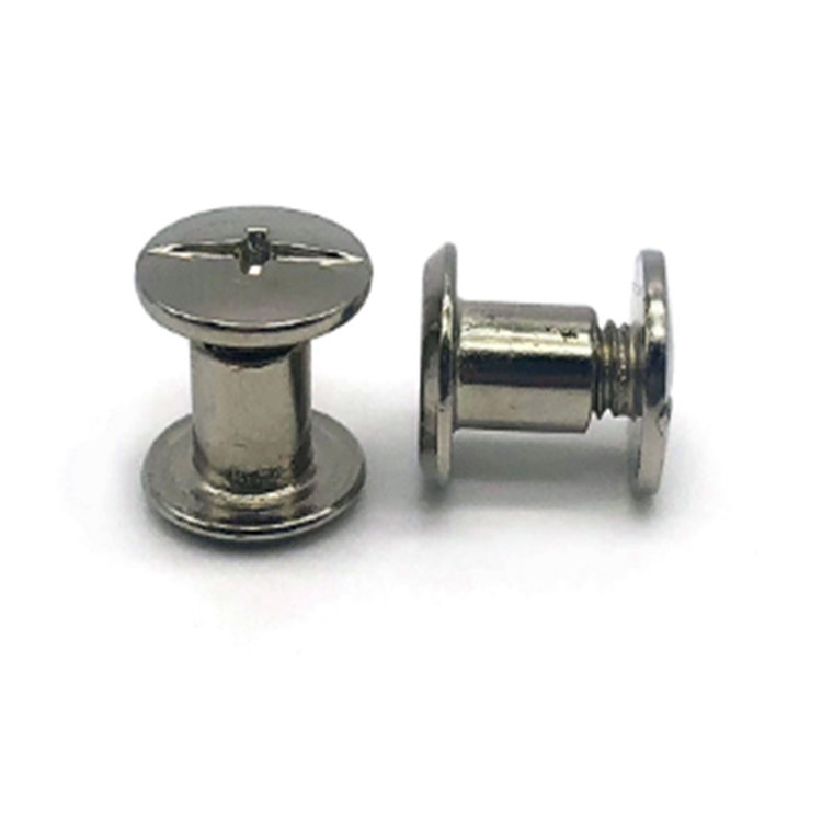 Custom na hindi kinakalawang na asero na lalaki at babae na countersunk head chicago screw