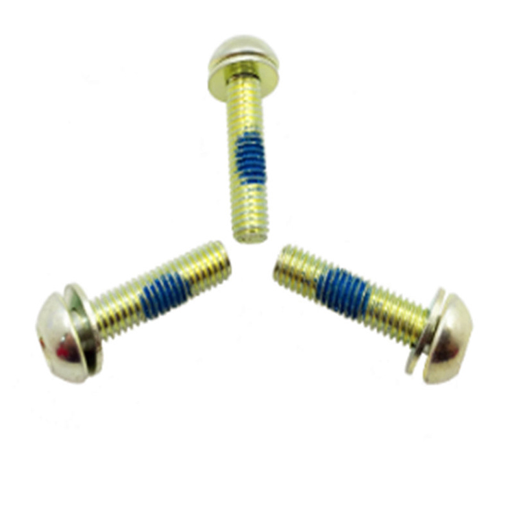 DIN grade 10.9 Pan Hex head Set screw na may washer
