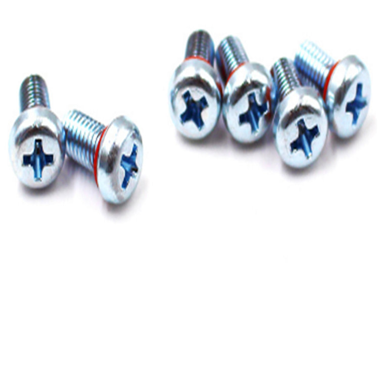 Mingze na may mataas na kalidad na waterproof self sealing screw na may pulang O ring
