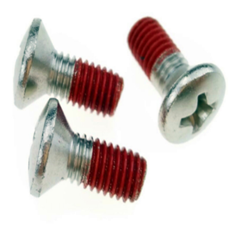 Stainless Steel Oval Head PH2 Machine Screws na may patch na Nylon