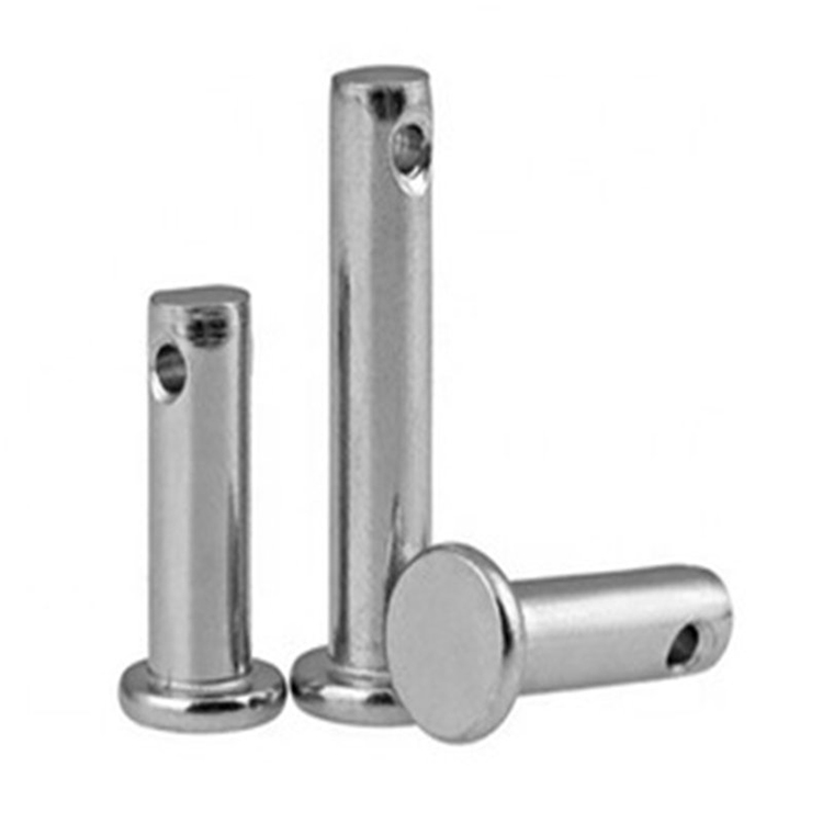 Mataas na kalidad DIN1444 Clevis Pin Flat Head Rivet With Hole