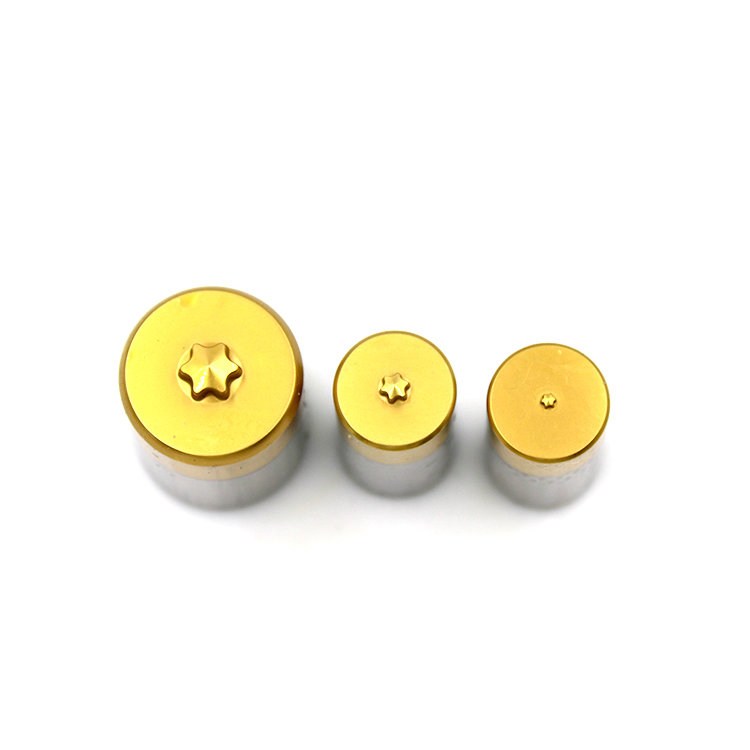 Mataas na Kalidad M42 Pangalawang header punch na may titanium coated