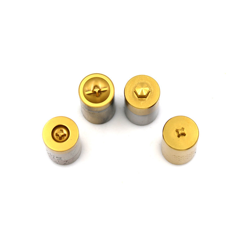 High Quality Screw Second Header Punch na May TIN Coated