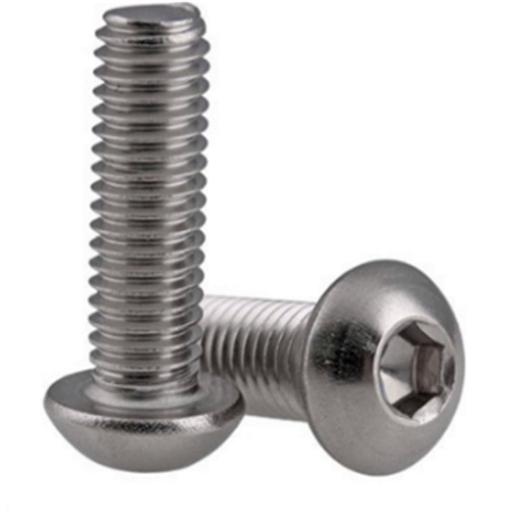 Hindi kinakalawang na asero 18-8 Hex Socket button head machine screw