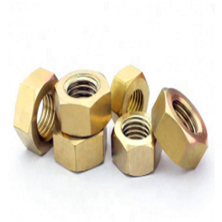 Brass hex nut