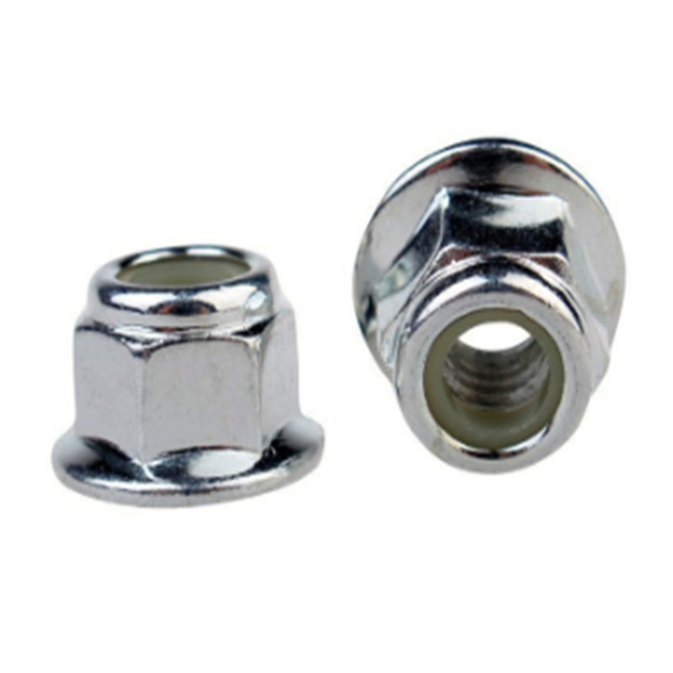 China Manufacturer galvanized hex slotted flange castle nut