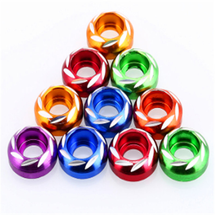 OEM Aluminum countersunk washers para sa motor