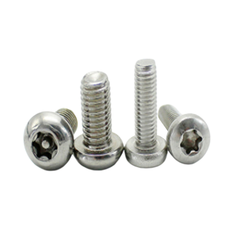 Hindi kinakalawang na asero Button head Tamper-proof Torx security Turnilyo