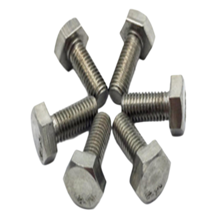 Mataas na kalidad na DIN933 M6 M8 titanium hexagon head bolt