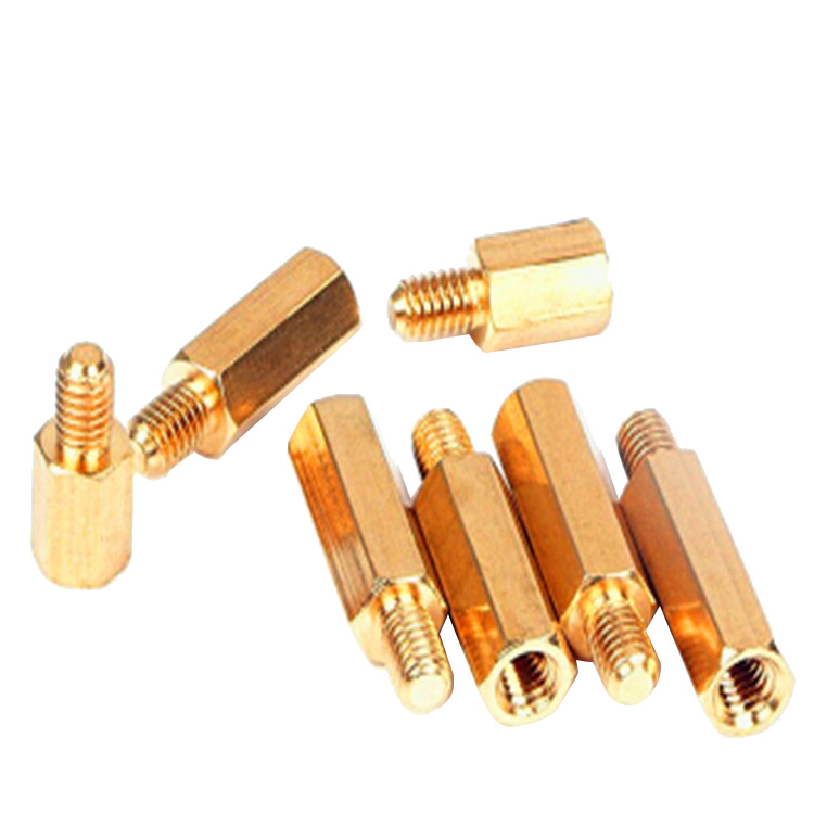 #6-32 Brass hex motherboard standoffs screw para sa computer case