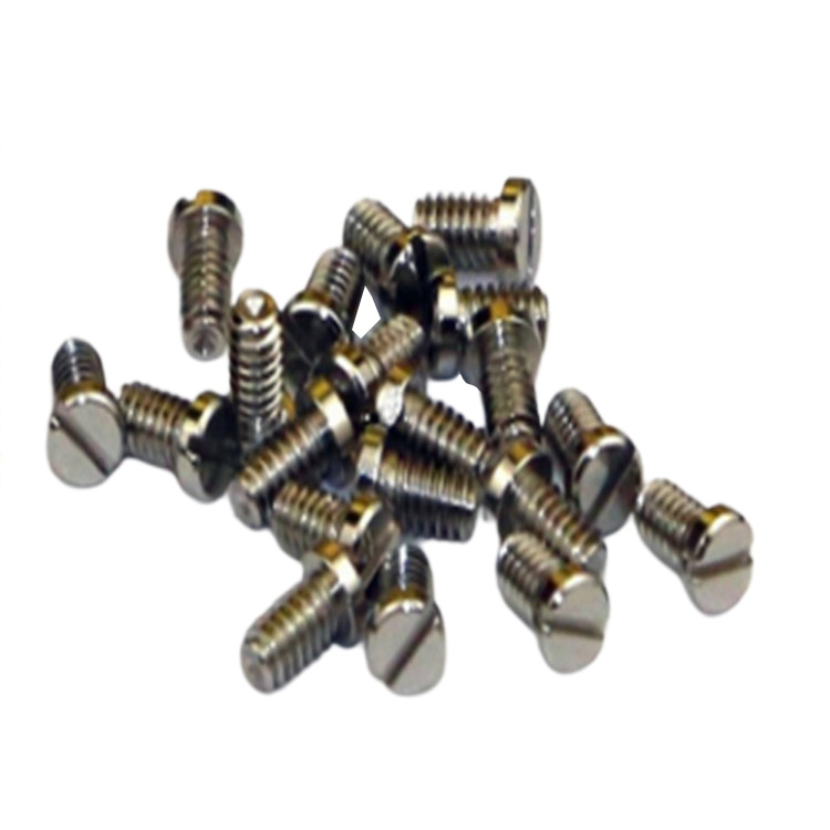 Customized M0.6~M1.0 maliit na micro screw para sa salamin
