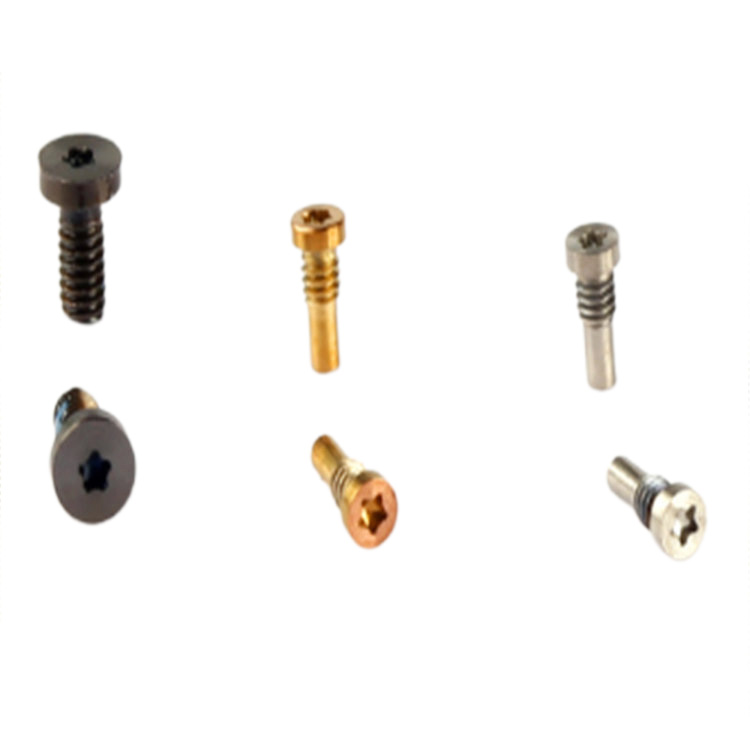 OEM m1.6 golden low flat head t5 t6 torx baso maliit na turnilyo