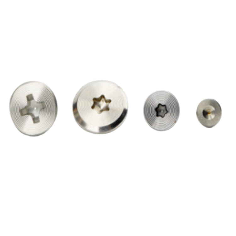 CD pattern Cross recessed stainless steel low cup screw