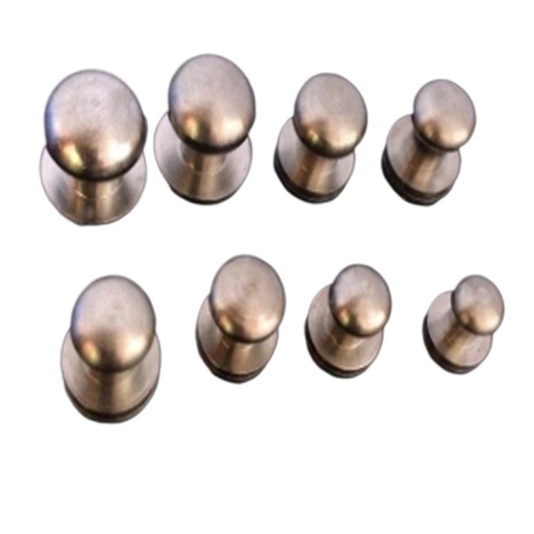 Rust Resistant Stainless Steel Sam Browne Studs para sa leather belt