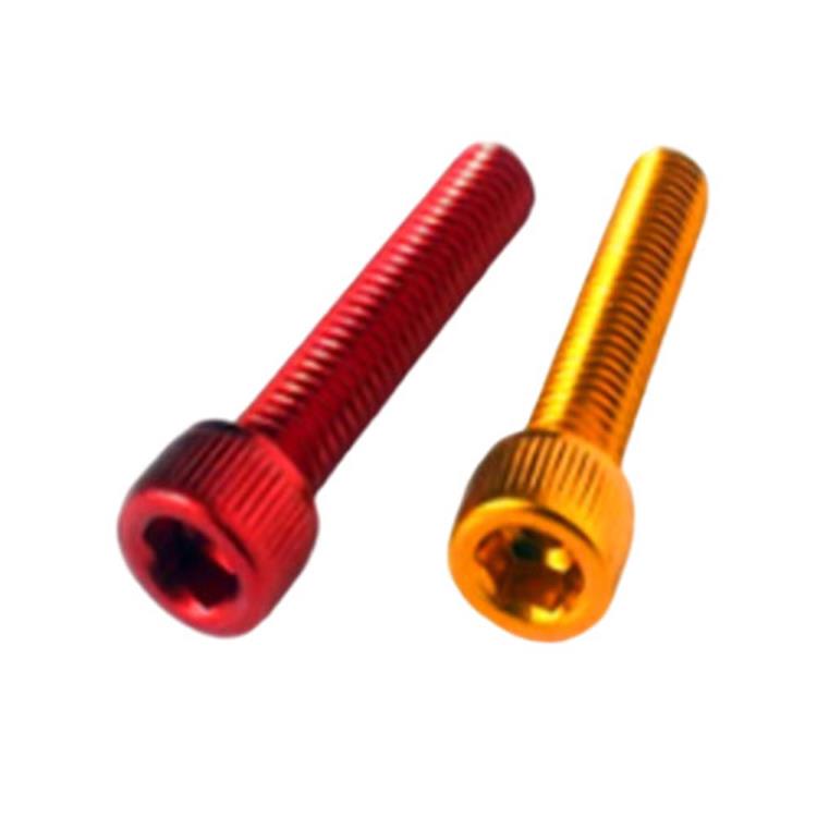 Makukulay na Titanium Gr2 Gr5 Nut Hex socket cup head Bolt