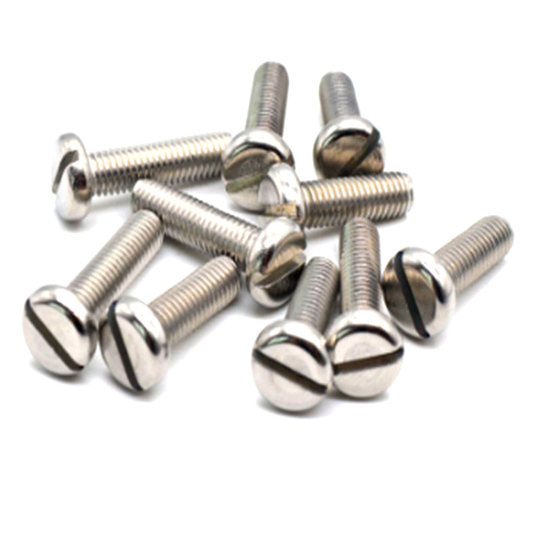 DIN 84 SUS 304 316 A2-70 Mga slotted cheese head machine screws