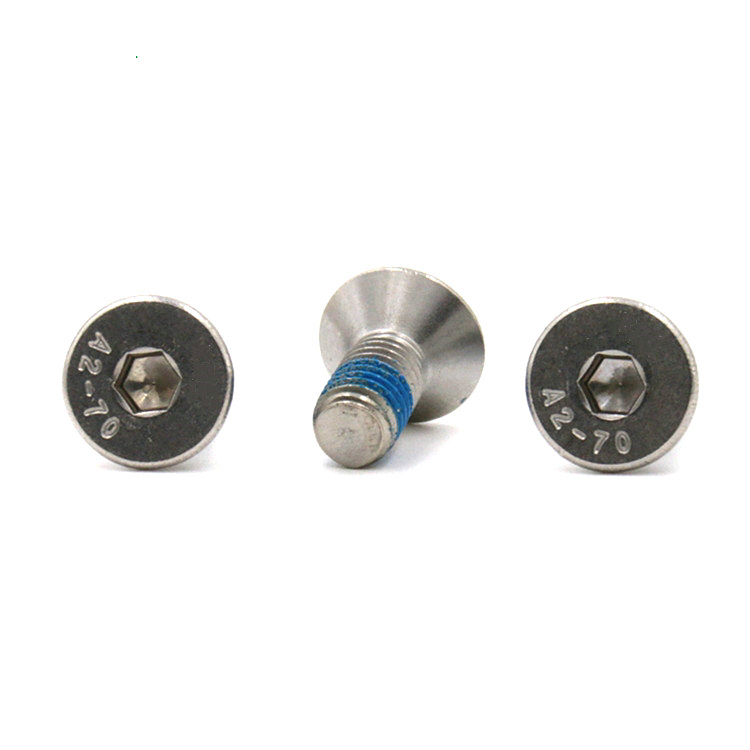 Mataas na kalidad na M2 Flat Countersunk Head hex socket screws