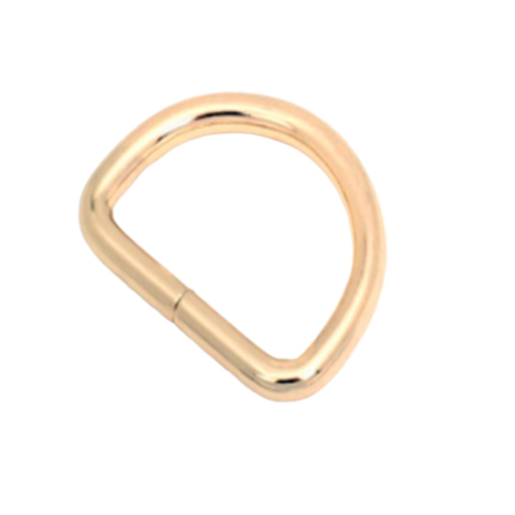 Bagong disenyo ng hardware accessories 25mm metal D ring para sa handbag