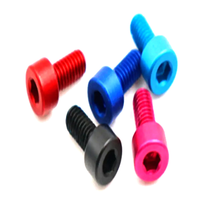 Mga maiinit na produkto anodized aluminum hexagon socket head cup screw