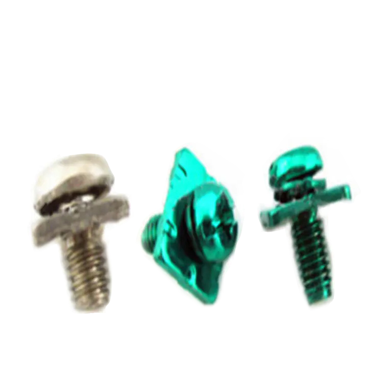 Pan head square washer combination set screw para sa terminal