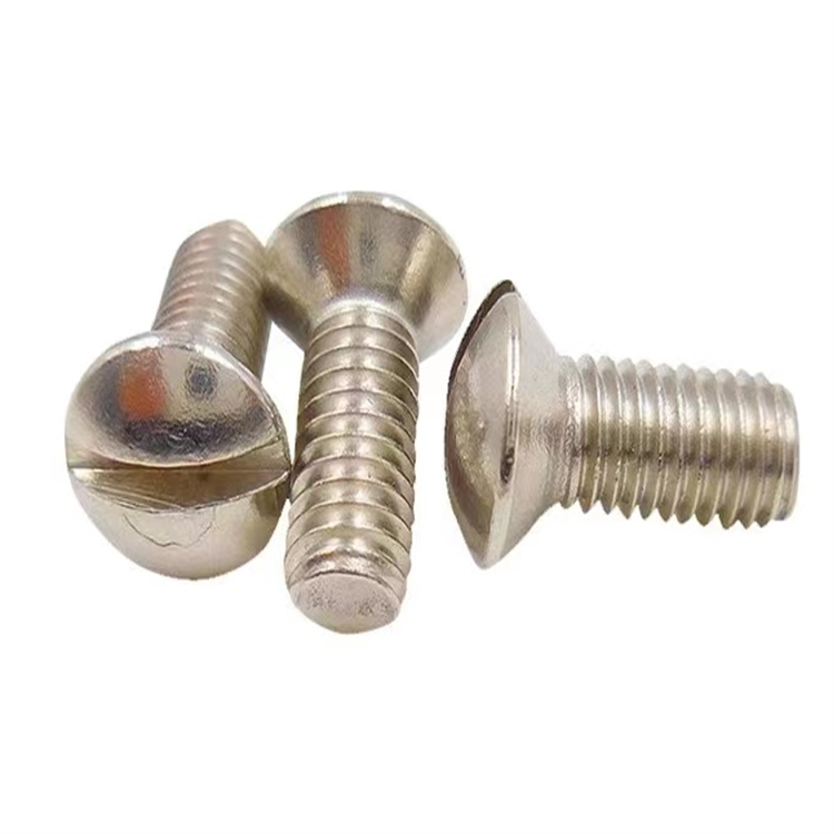 GB69 Mataas na kalidad ng m5 na nakataas na countersunk head na may slotted screw fastener