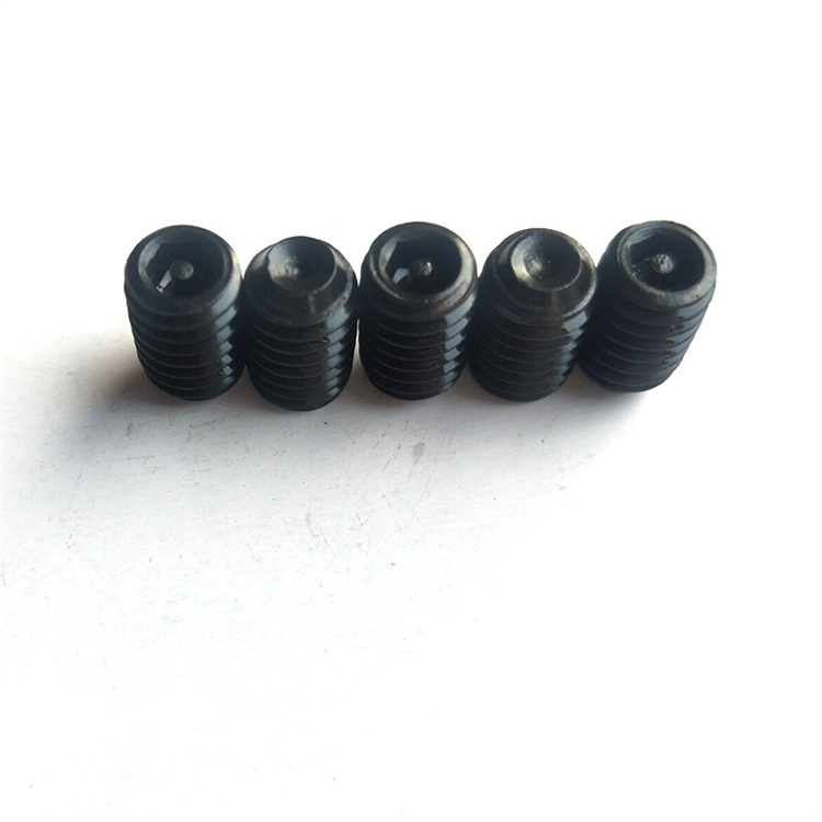 M2 carbon steel black micro screws na walang ulo