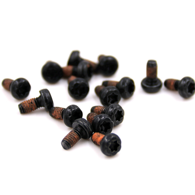 M2 hindi kinakalawang na asero na sinulid na naka-lock na hex socket round head screw