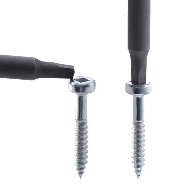 M4 low cup head stainless steel robertson screws