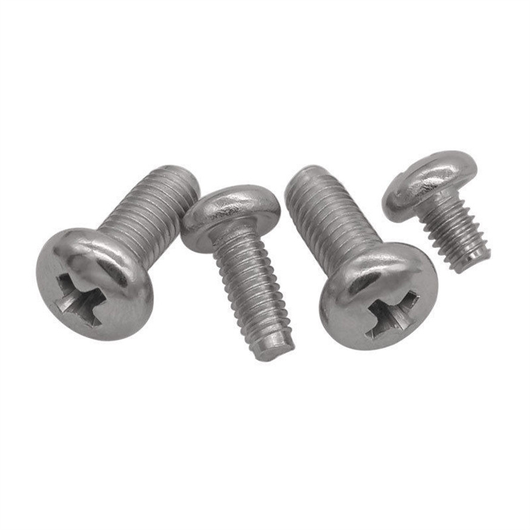 M4 pan head hindi kinakalawang na asero self locking screws