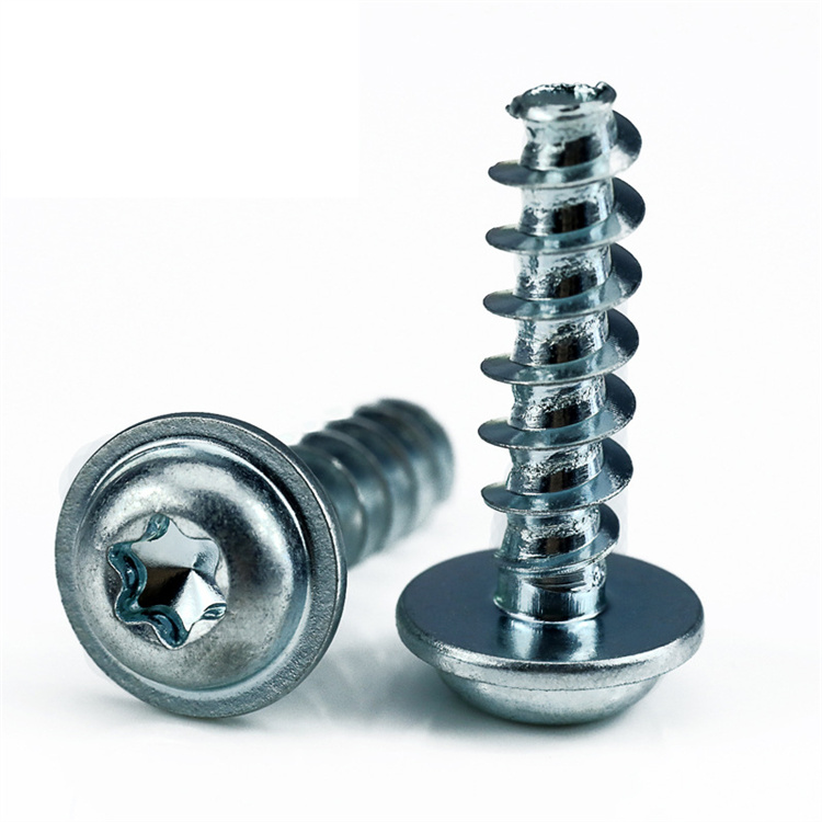 M5 pan washer head torx flat end thread forming screw
