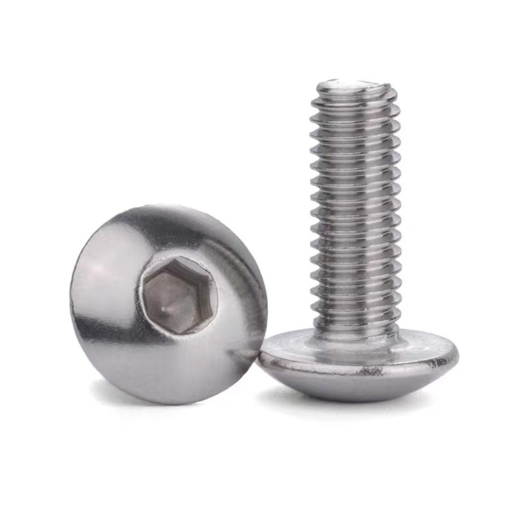 Metric hindi kinakalawang na asero m4 truss head hex socket screws