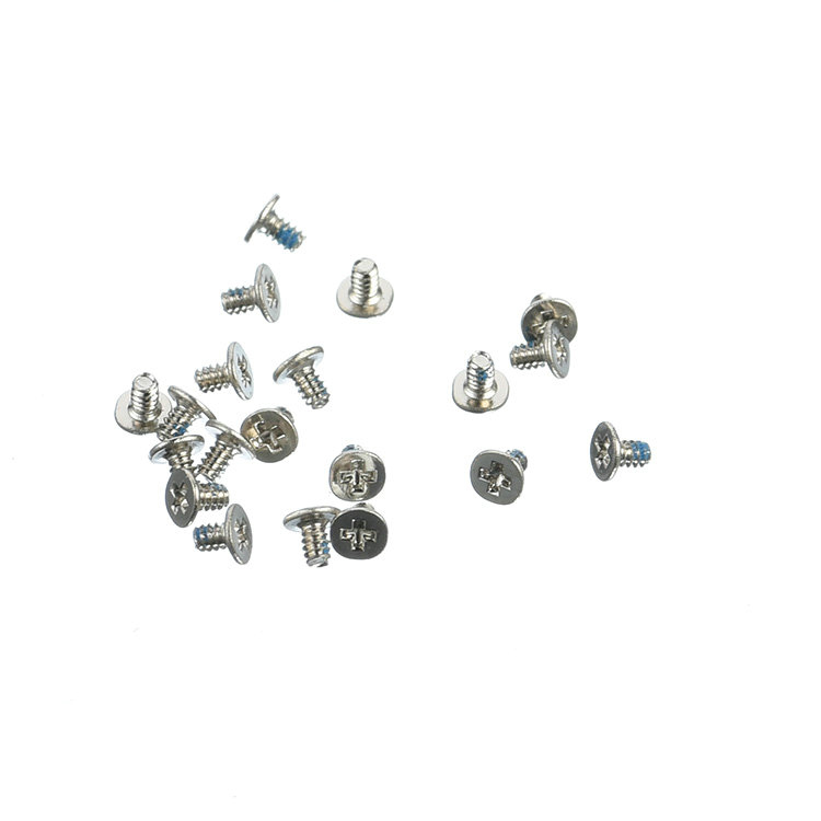 Hindi kinakalawang na asero m1 flat head thread naka-lock 0.5mm micro screw