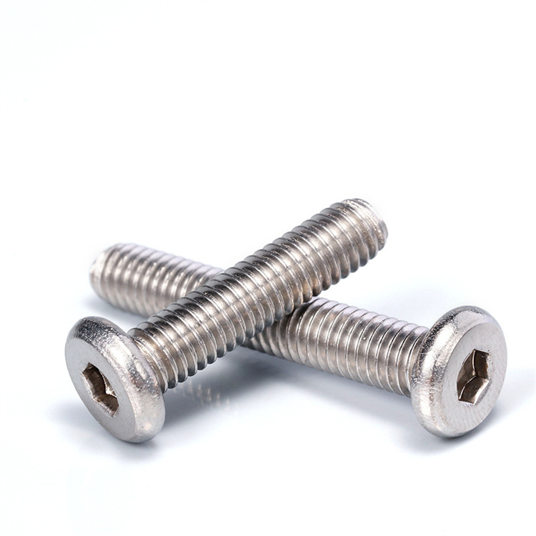 Hindi kinakalawang na asero m8 hex socket pan head furniture connecting screw