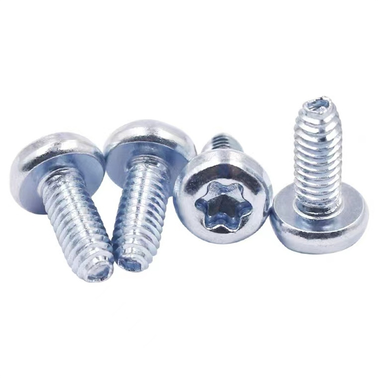 M3 din7500 carbon steel pan ulo torx thread na bumubuo ng turnilyo