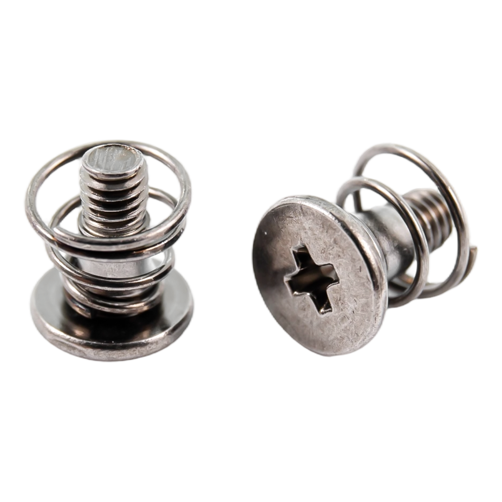 Customized flat head stainless steel captive panel screws na may spring Customized flat head stainless steel captive panel screws na may spring