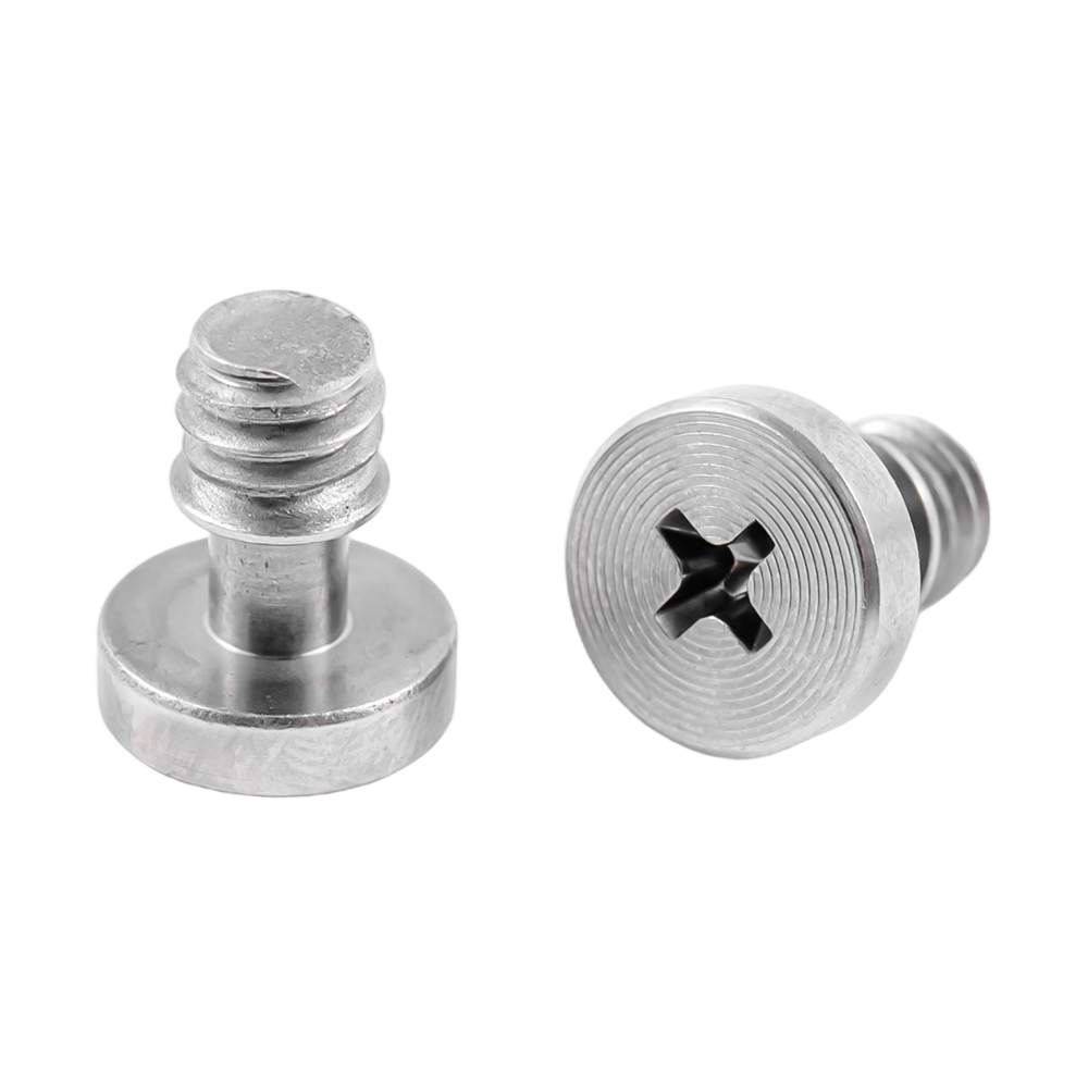Customized low cup head stainless steel machine thread captive screws Customized low cup head stainless steel machine thread captive screws