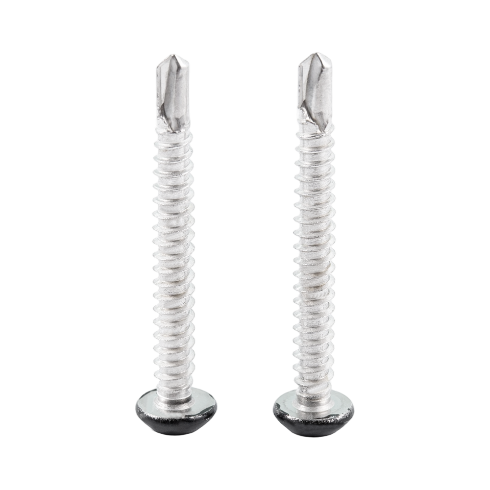 Black painting pan washer head carbon steel stainless steel metal frame screws Black painting pan washer head carbon steel stainless steel metal frame screws