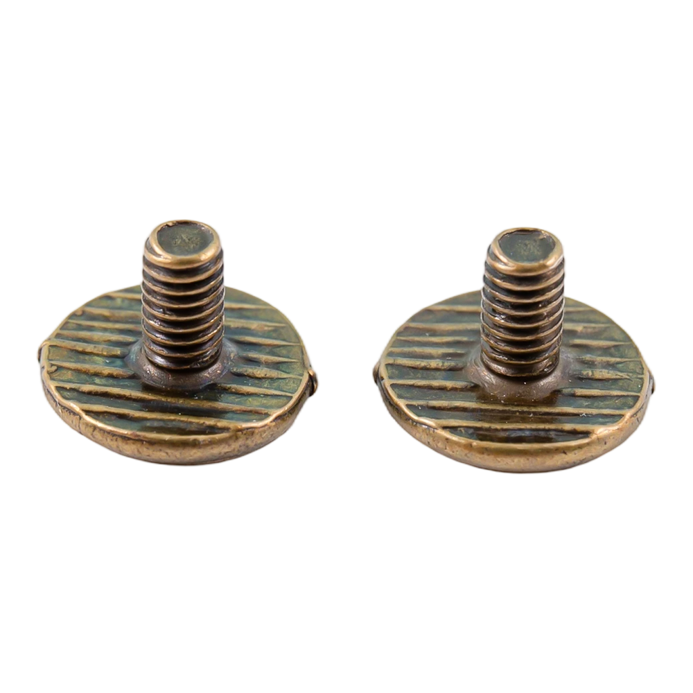 Bronse carbon steel flat head leather screws Bronse carbon steel flat head leather screws