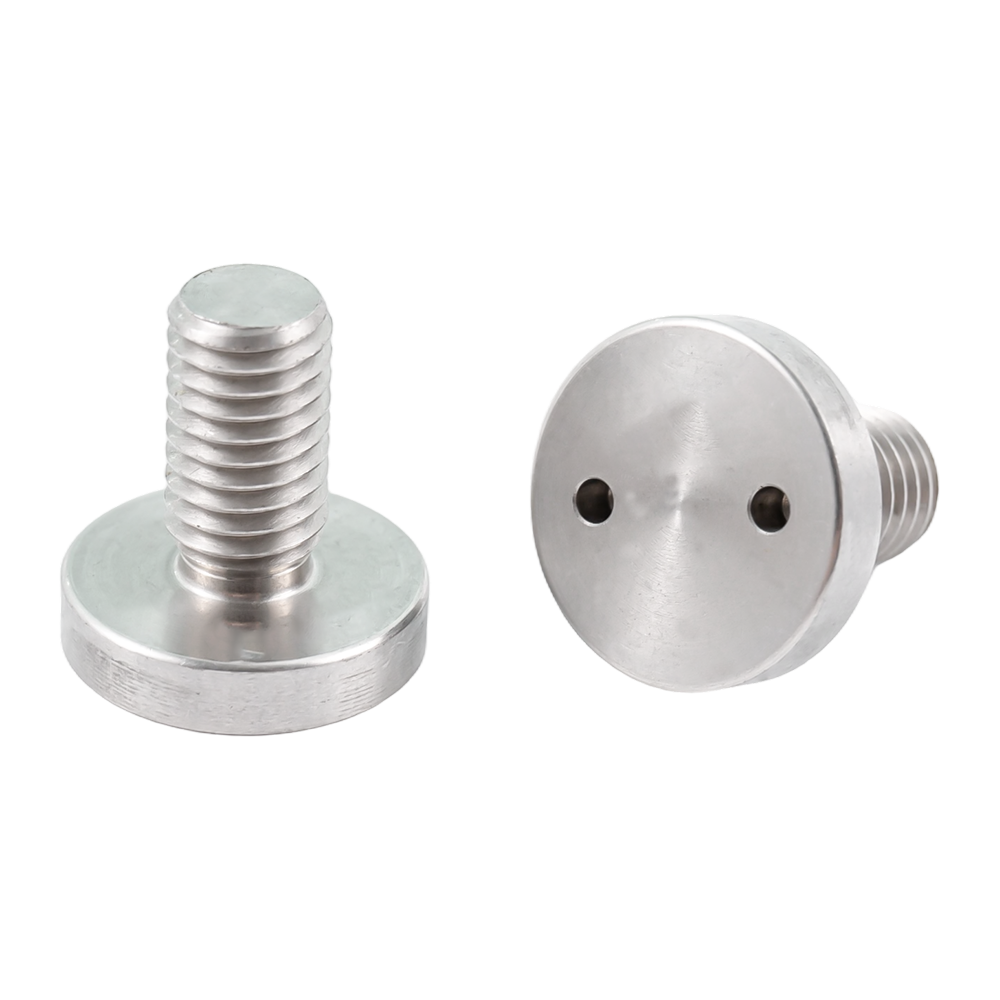 CUstomized stainless steel flat head snake eye anti theft screws CUstomized stainless steel flat head snake eye anti theft screws