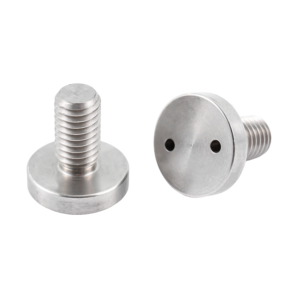CUstomized stainless steel flat head snake eye anti theft screws CUstomized stainless steel flat head snake eye anti theft screws