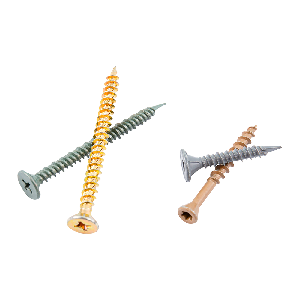 Makukulay na countersunk head carbon steel stainless steel timber frame screws Makukulay na countersunk head carbon steel stainless steel timber frame screws
