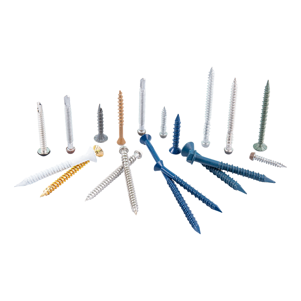 Makukulay na countersunk head carbon steel stainless steel timber frame screws Makukulay na countersunk head carbon steel stainless steel timber frame screws