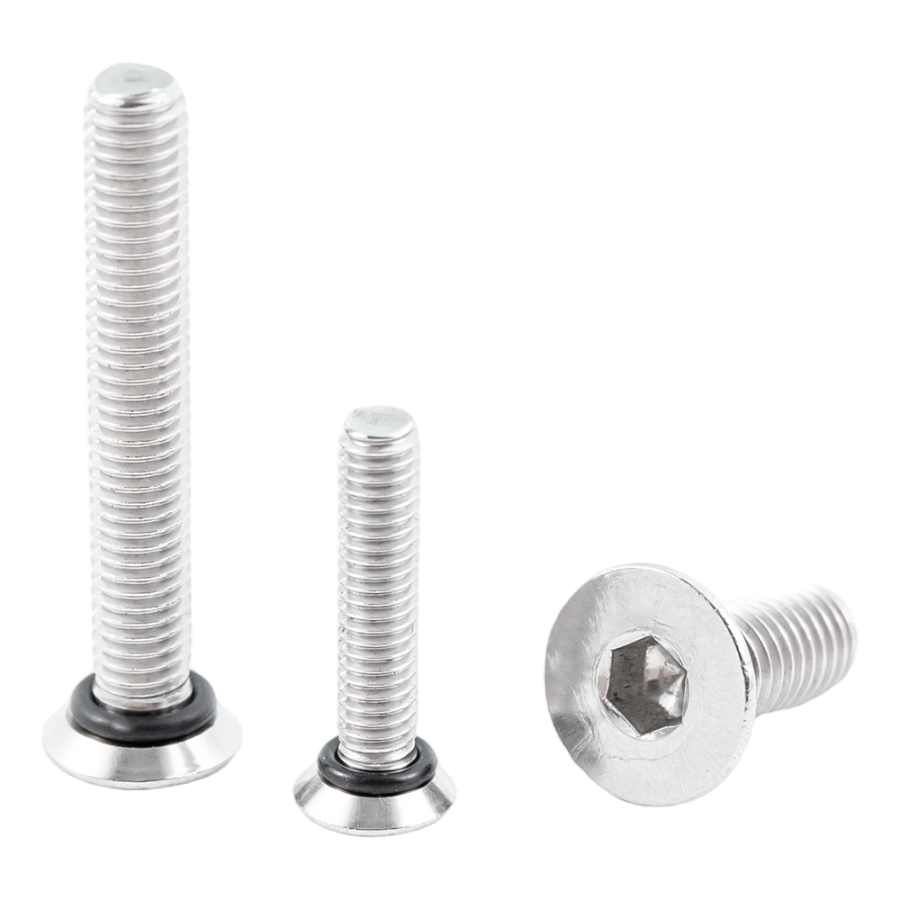 Customized na hindi kinakalawang na asero countersunk head hex socket machine thread waterproof screws Customized na hindi kinakalawang na asero countersunk head hex socket machine thread waterproof screws