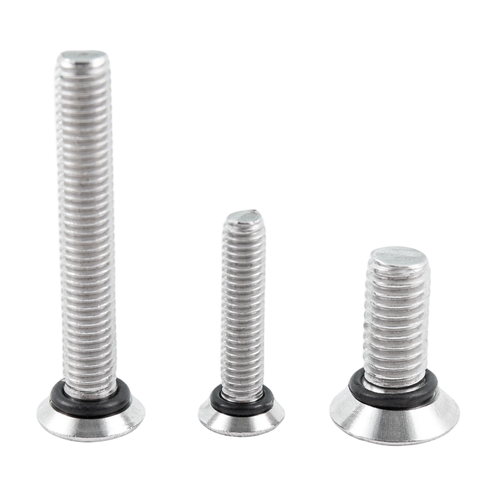 Customized na hindi kinakalawang na asero countersunk head hex socket machine thread waterproof screws Customized na hindi kinakalawang na asero countersunk head hex socket machine thread waterproof screws