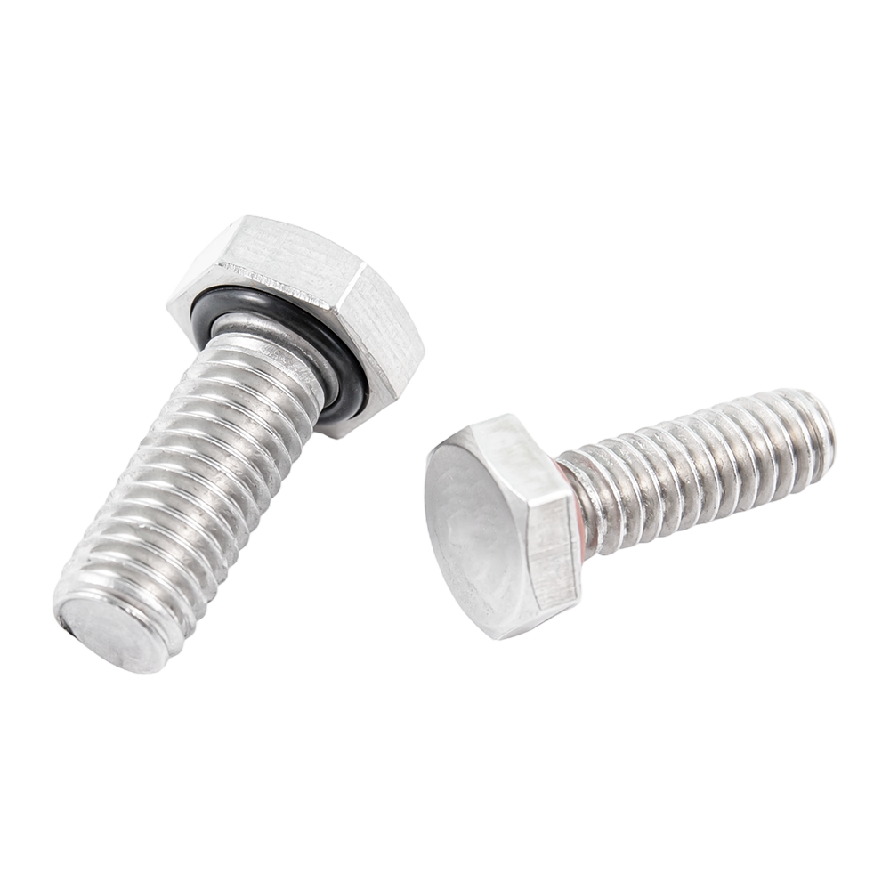 Customized na hindi kinakalawang na asero hex head O ring waterproof screws Customized na hindi kinakalawang na asero hex head O ring waterproof screws