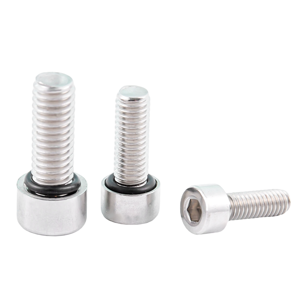 Customized na hindi kinakalawang na asero hex socket cup head O ring waterproof screws Customized na hindi kinakalawang na asero hex socket cup head O ring waterproof screws