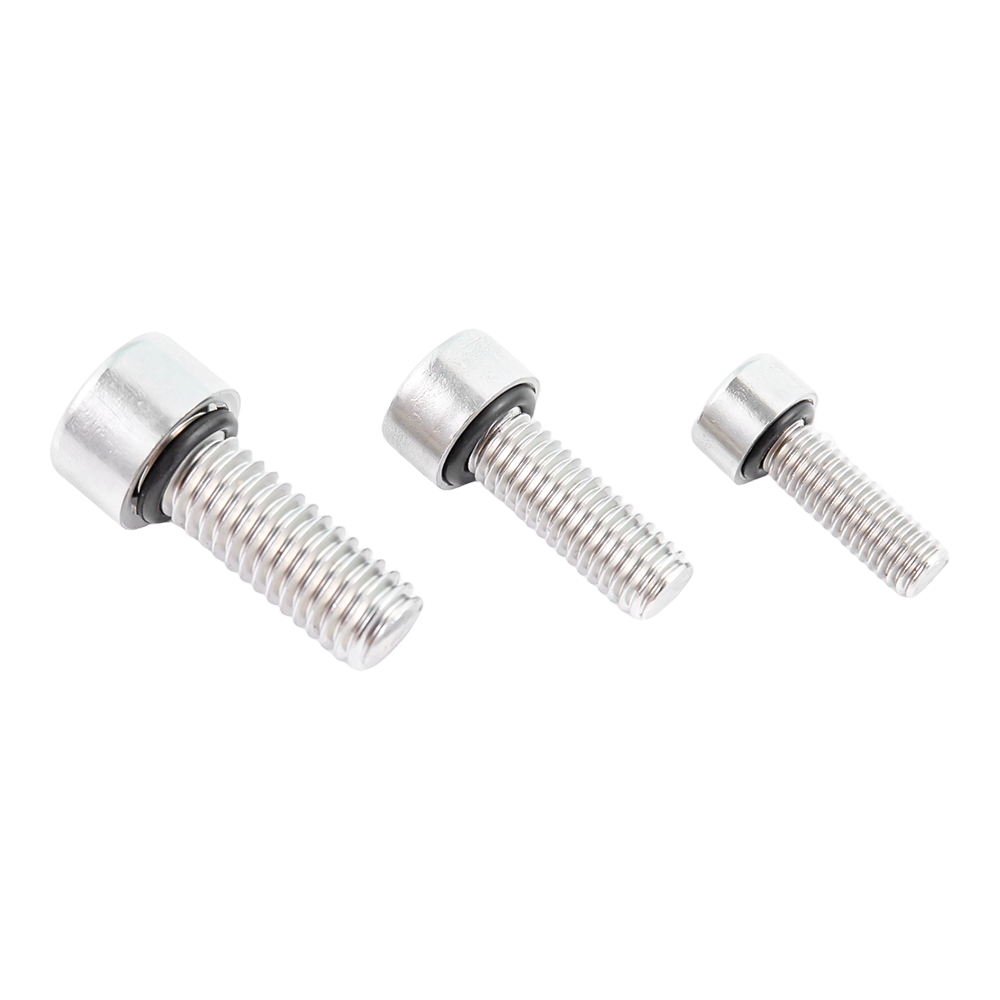 Customized na hindi kinakalawang na asero hex socket cup head O ring waterproof screws Customized na hindi kinakalawang na asero hex socket cup head O ring waterproof screws